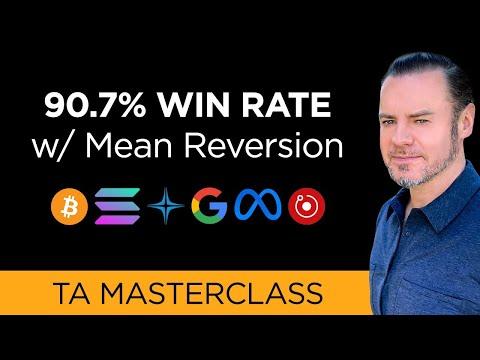 TA Masterclass: Mean Reversion Trading Tool: 90.7% Win Rate